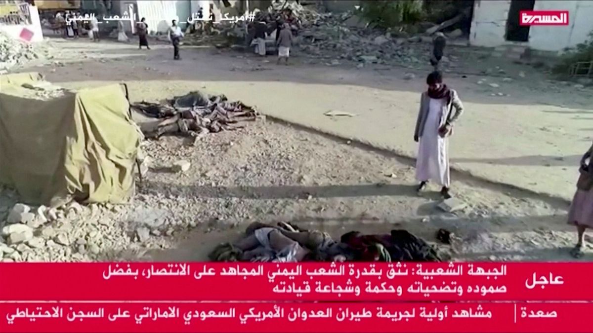 Decenas de muertos en un nuevo ataque contra un bastión rebelde hutí en Yemen 