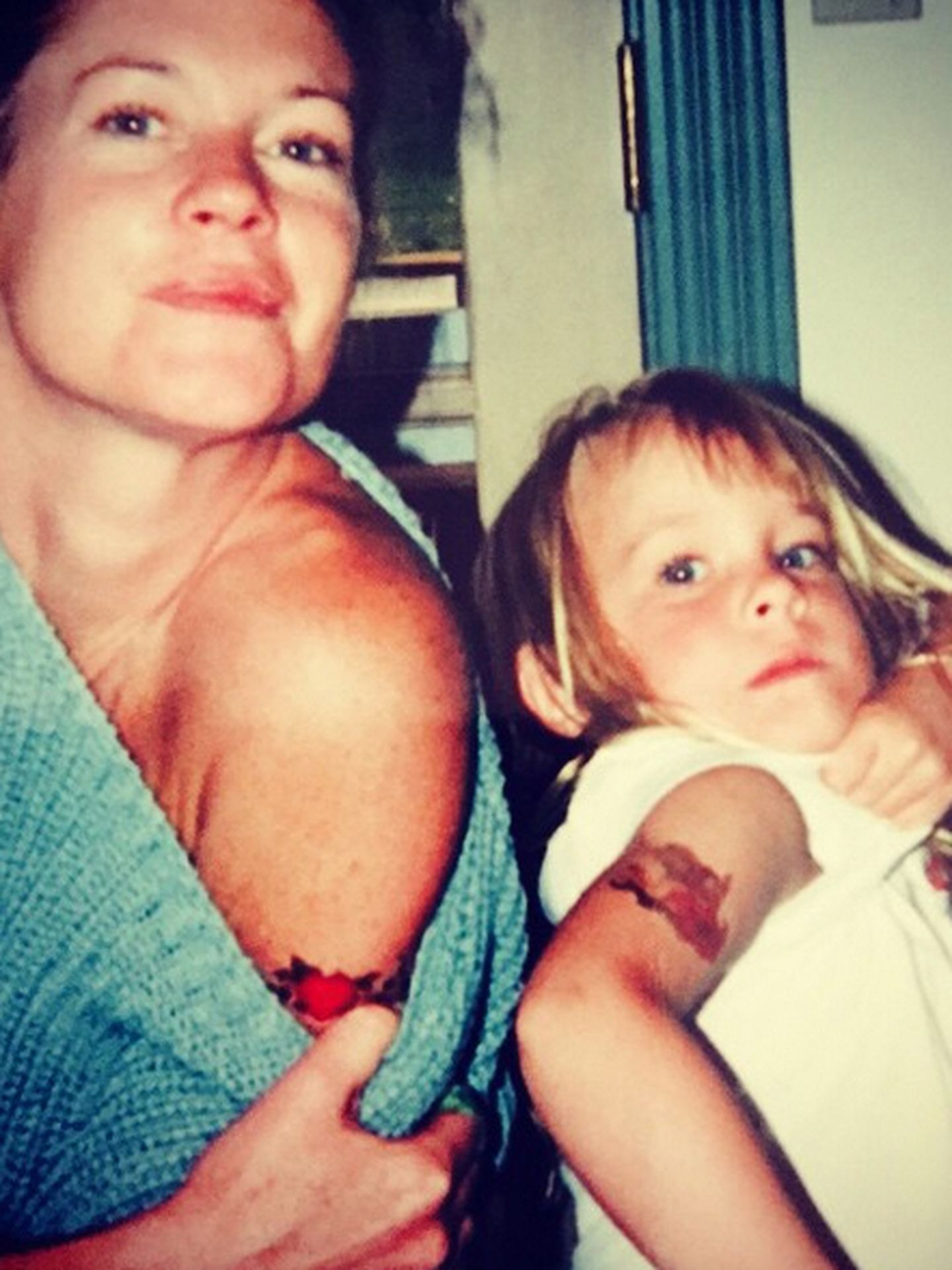 Melanie Griffith con su hija Dakota (Instagram)