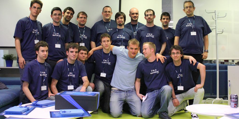 El equipo de Tuenti en 2012 (Fotografía: Tuenti corporate).