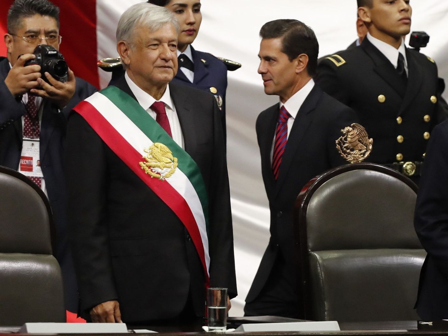 López Obrador reemplaza a Peña Nieto como presidente. (EFE)