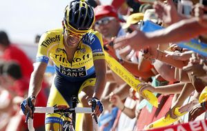 Contador: Para mí ha sido un triunfo estar junto a Valverde