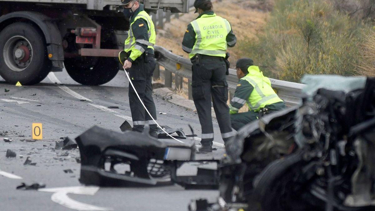 Una colisión múltiple de seis vehículos a la altura de Jaraicejo (Cáceres) deja 14 heridos