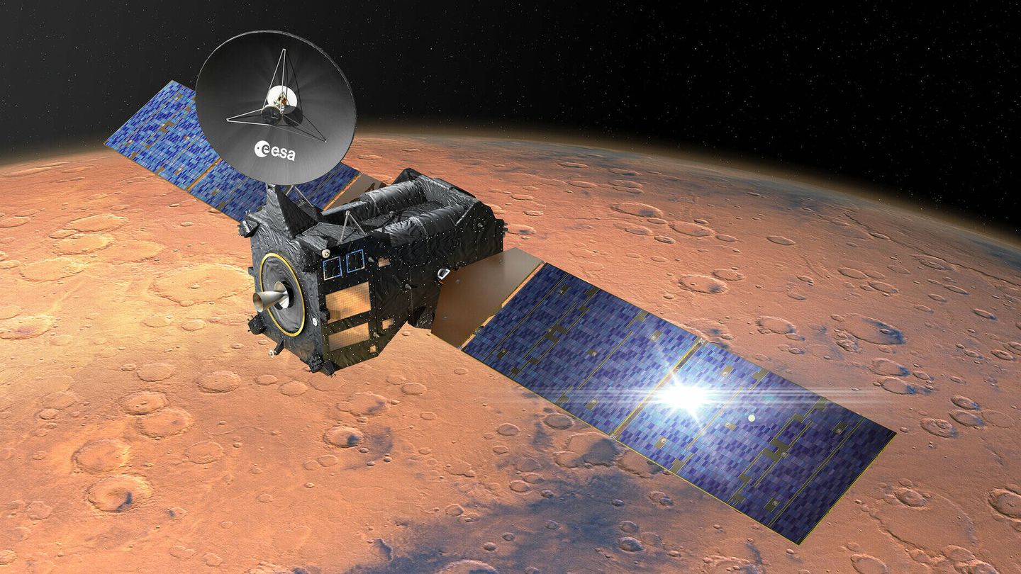 Búsqueda de vida en Marte. (ESA)