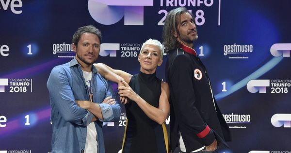 Foto: El jurado de 'OT 2018' (RTVE)