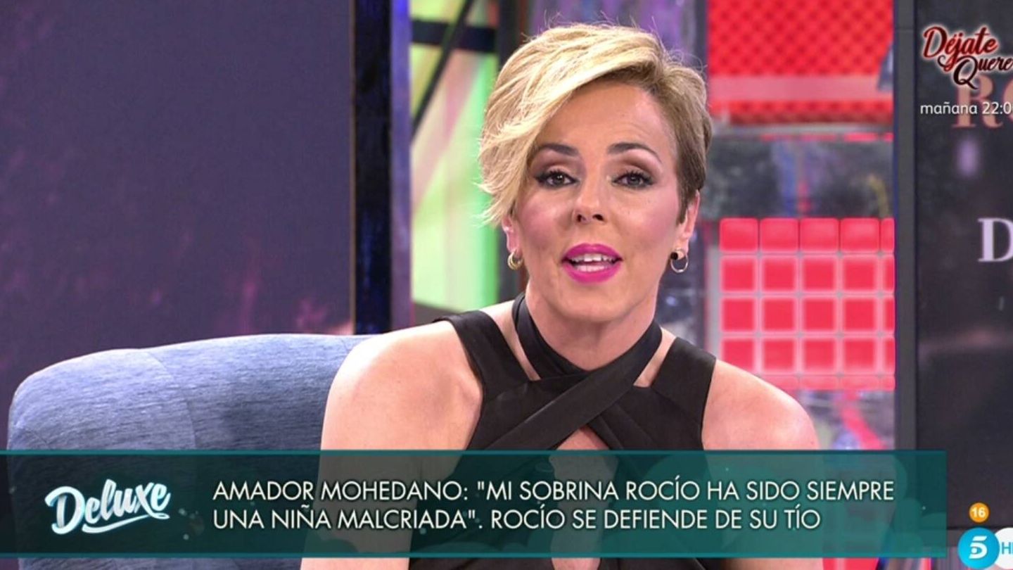 Rocío Carrasco, en 'Viernes Deluxe'. (Telecinco).