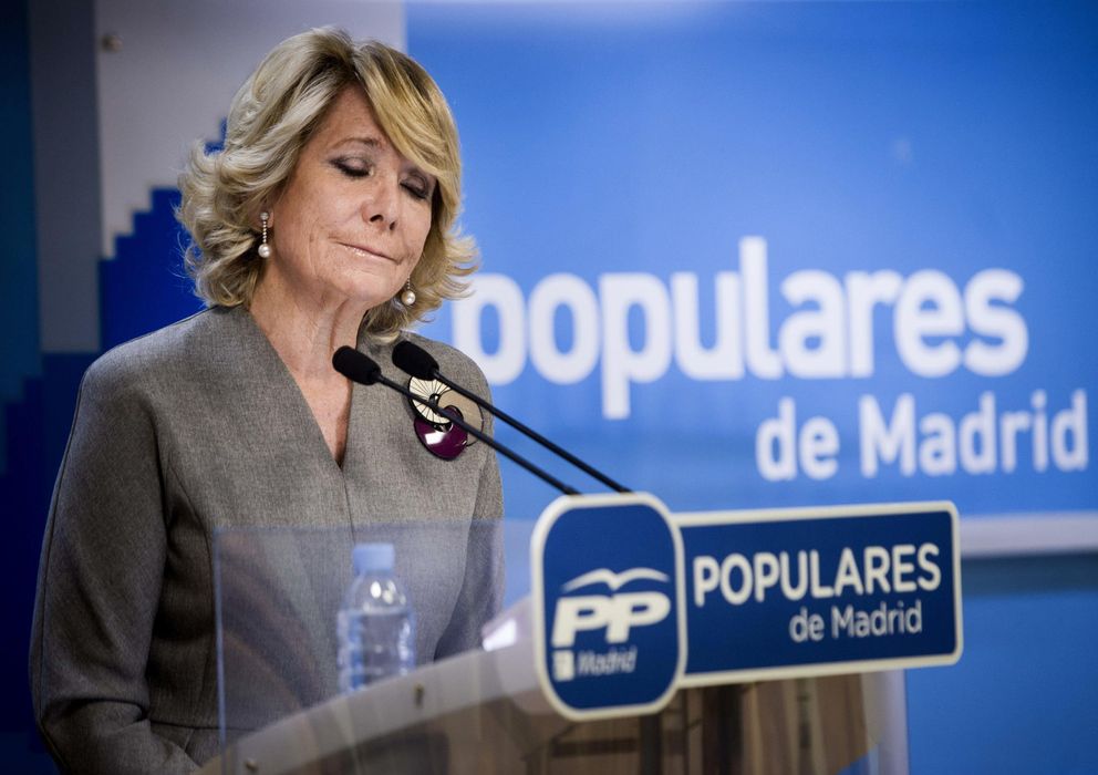 Foto:  La presidenta del PP de Madrid, Esperanza Aguirre. (EFE)