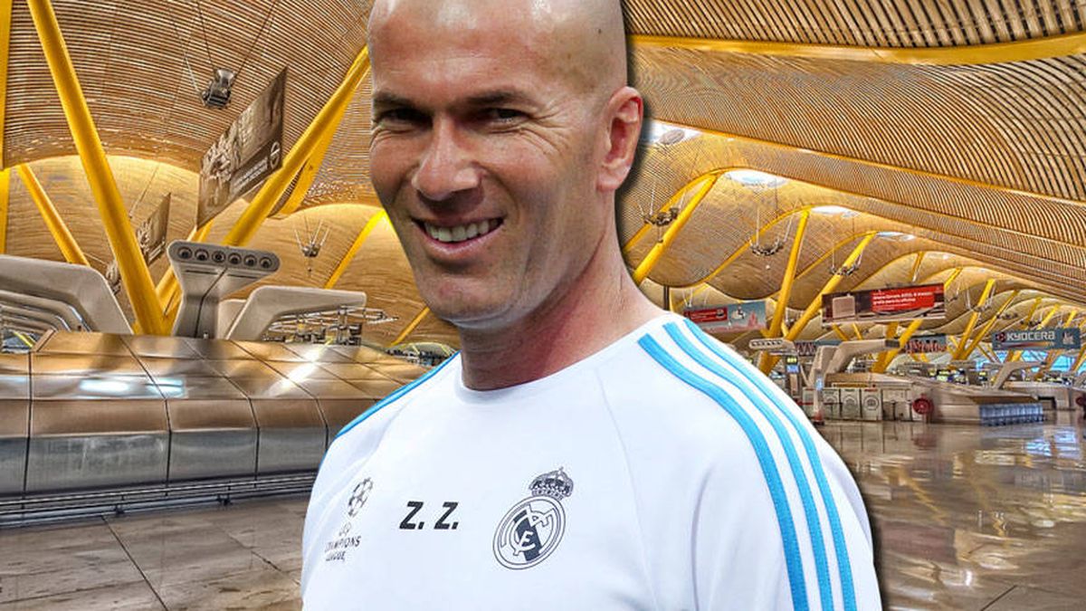 Pillamos a Zidane marchándose de vacaciones con su familia, ¿dónde?