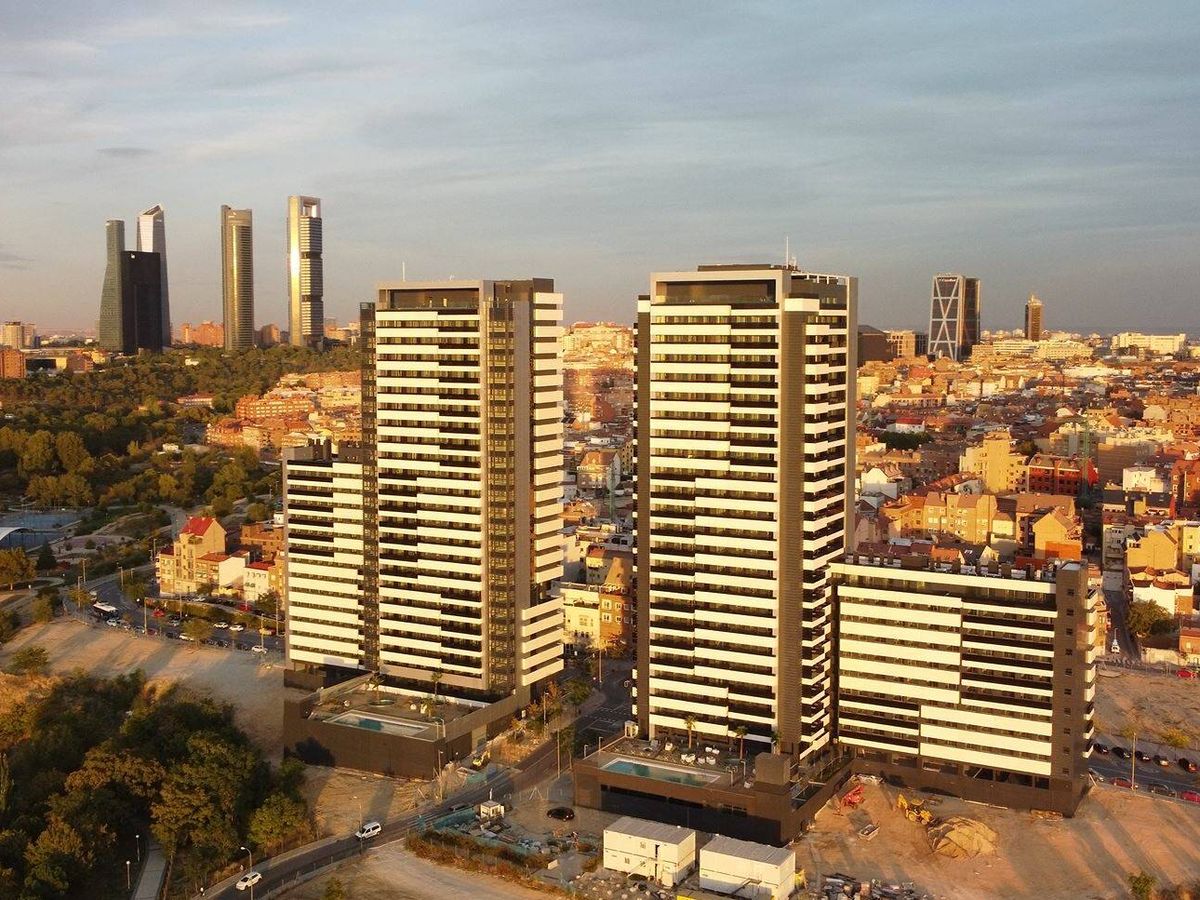 Foto: Los dos rascacielos del proyecto Skyline suman 600 viviendas.