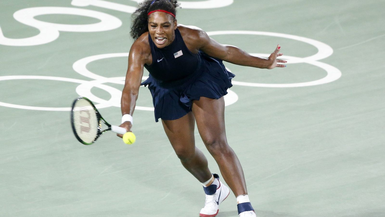 Foto: Serena Williams en Río (Michael Reynolds/EFE)