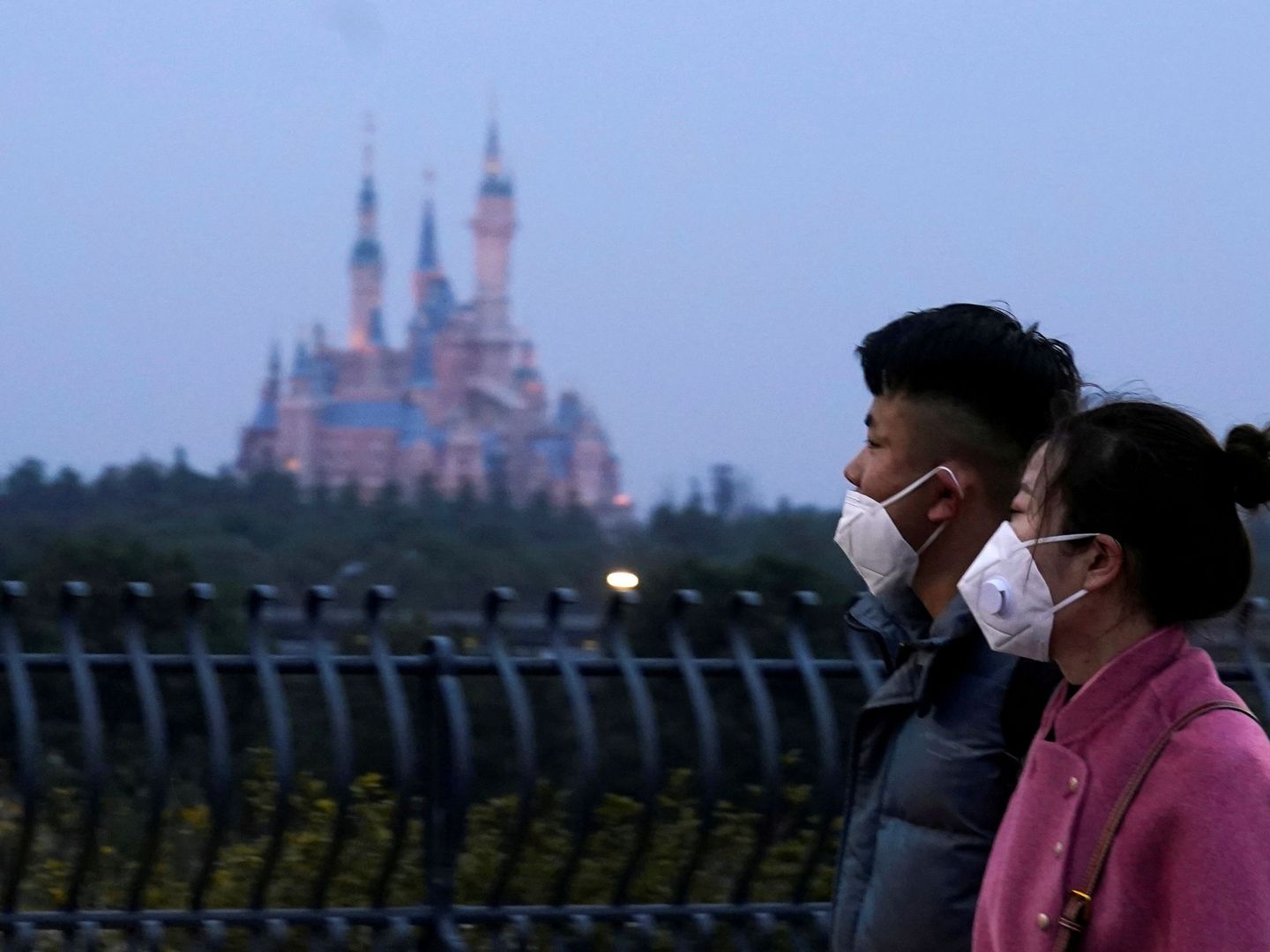 Mascarillas en China. (Reuters)