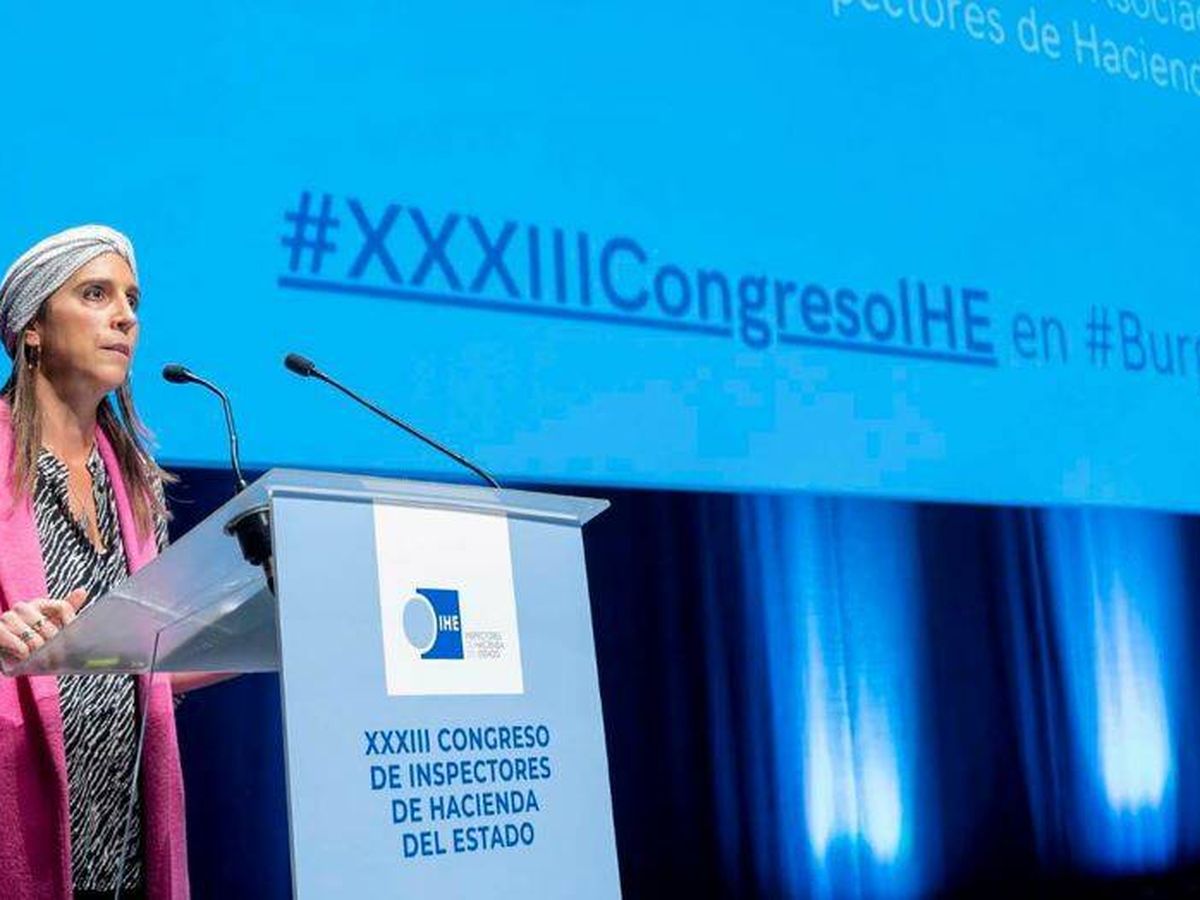 Foto: Ana de la Herrán, presidenta de la asociación de inspectores de Hacienda IHE. 