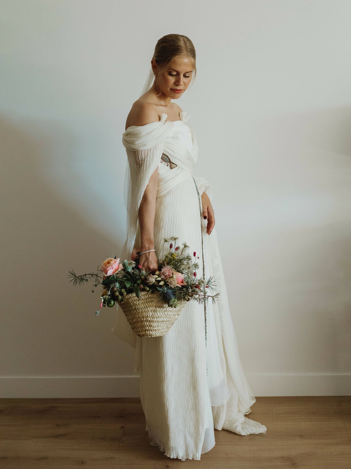 El vestido de novia de Ale creado por Sole Alonso. (Cupida Studio)