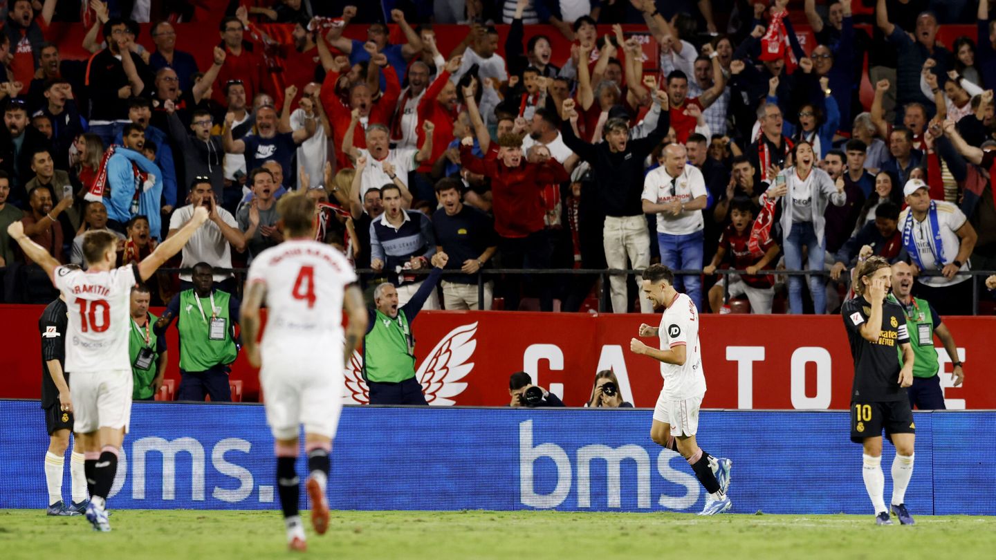 El Sevilla se adelantó. (Reuters/Marcelo Del Pozo)