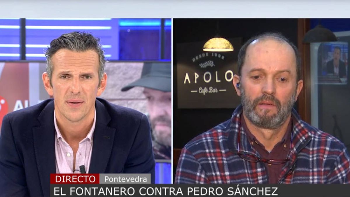 Un fontanero de Pontevedra se vuelve viral tras denunciar a Pedro Sánchez 