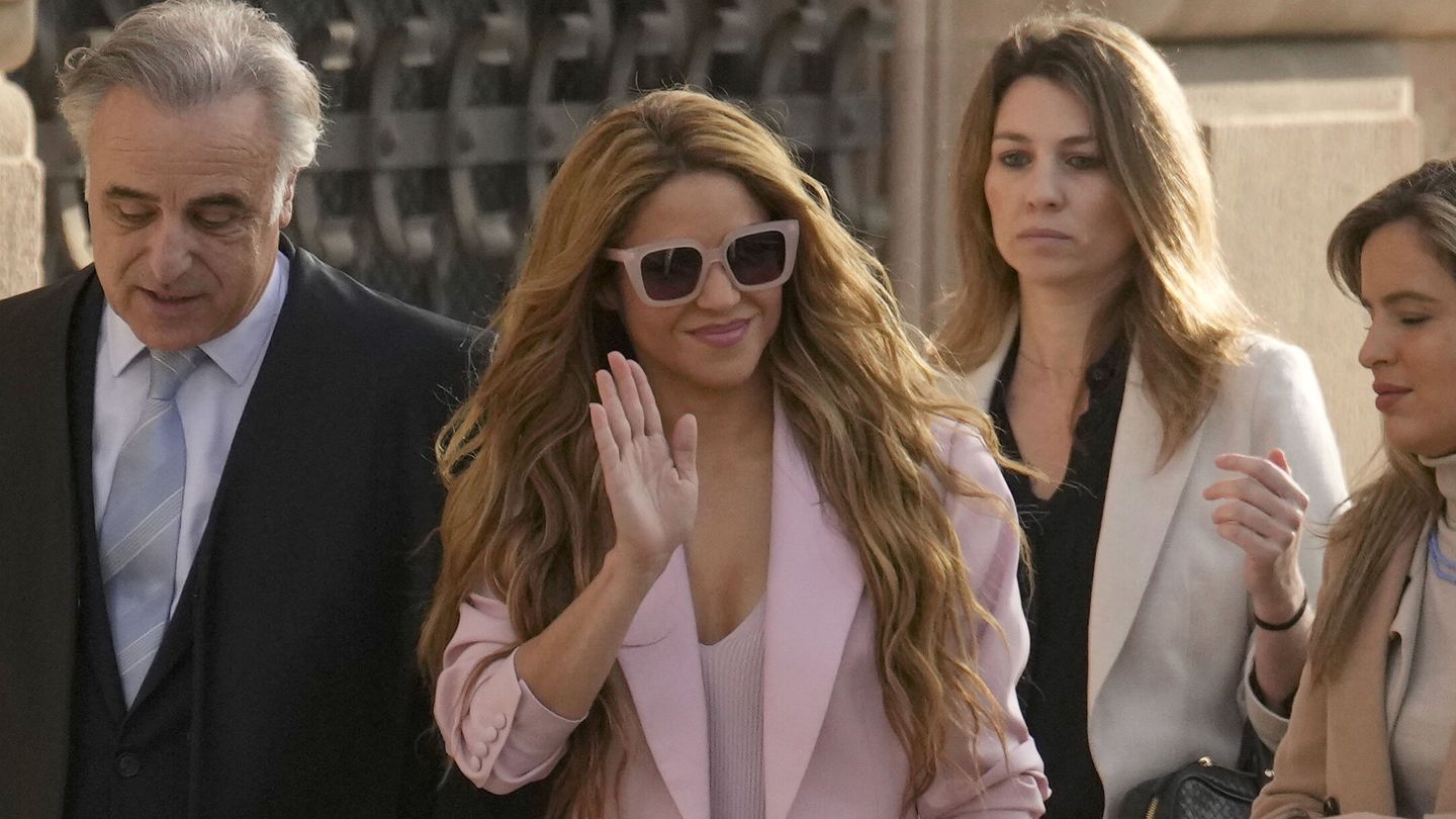 Shakira, a su llegada a Audiencia Provincial de Barcelona en noviembre de 2023. (EFE/Quique García) 