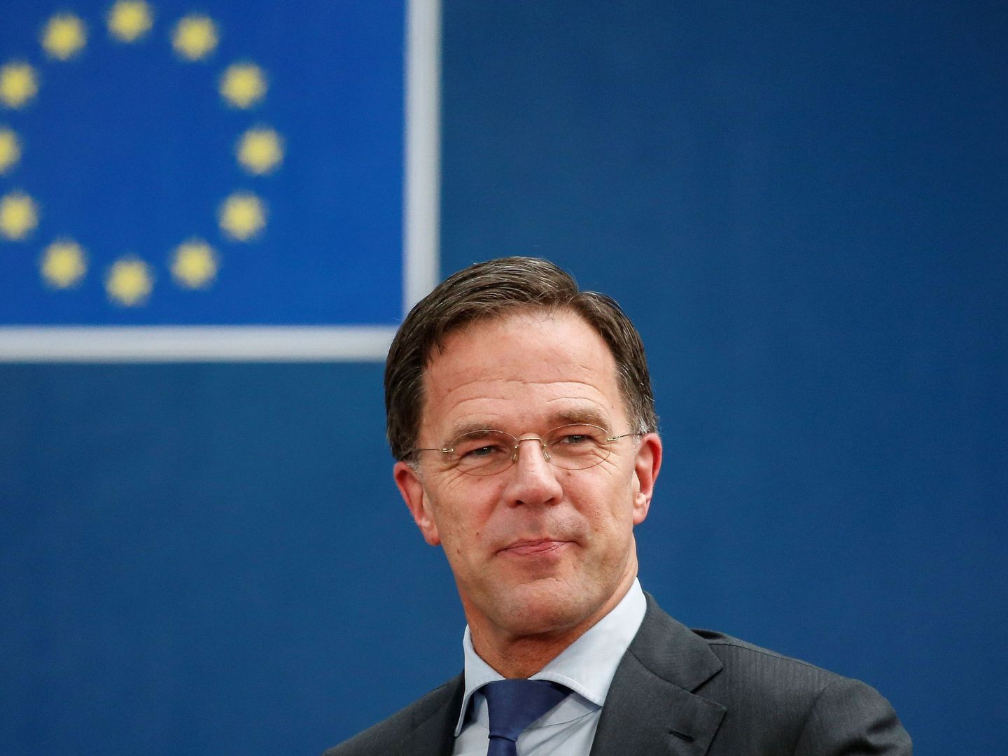 Mark Rutte, primer ministro de Países Bajos, a su llegada a un Consejo Europeo. (Reuters)