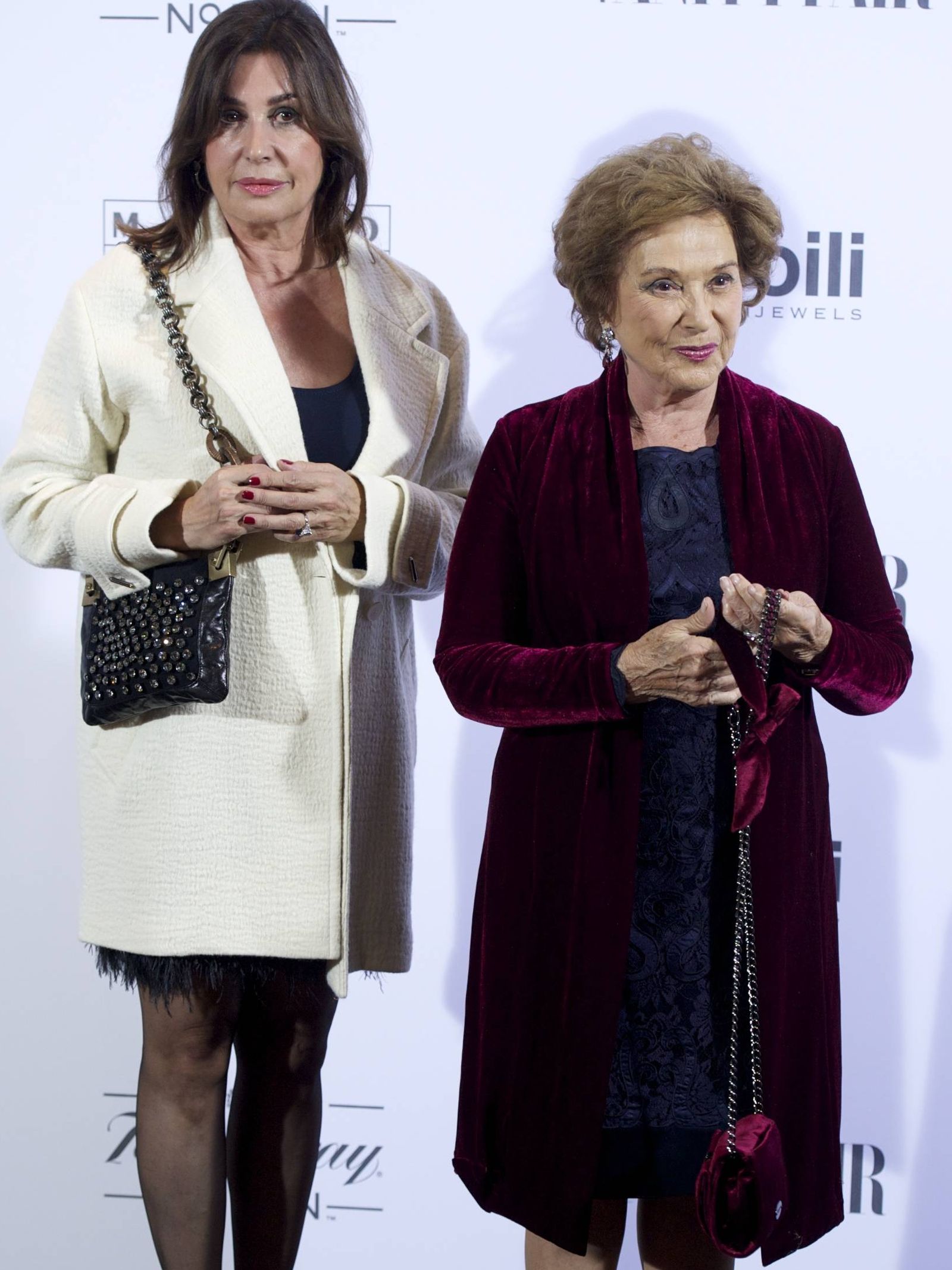 Carmen Martínez-Bordiú con su madre, Carmen Franco. (Gtres)