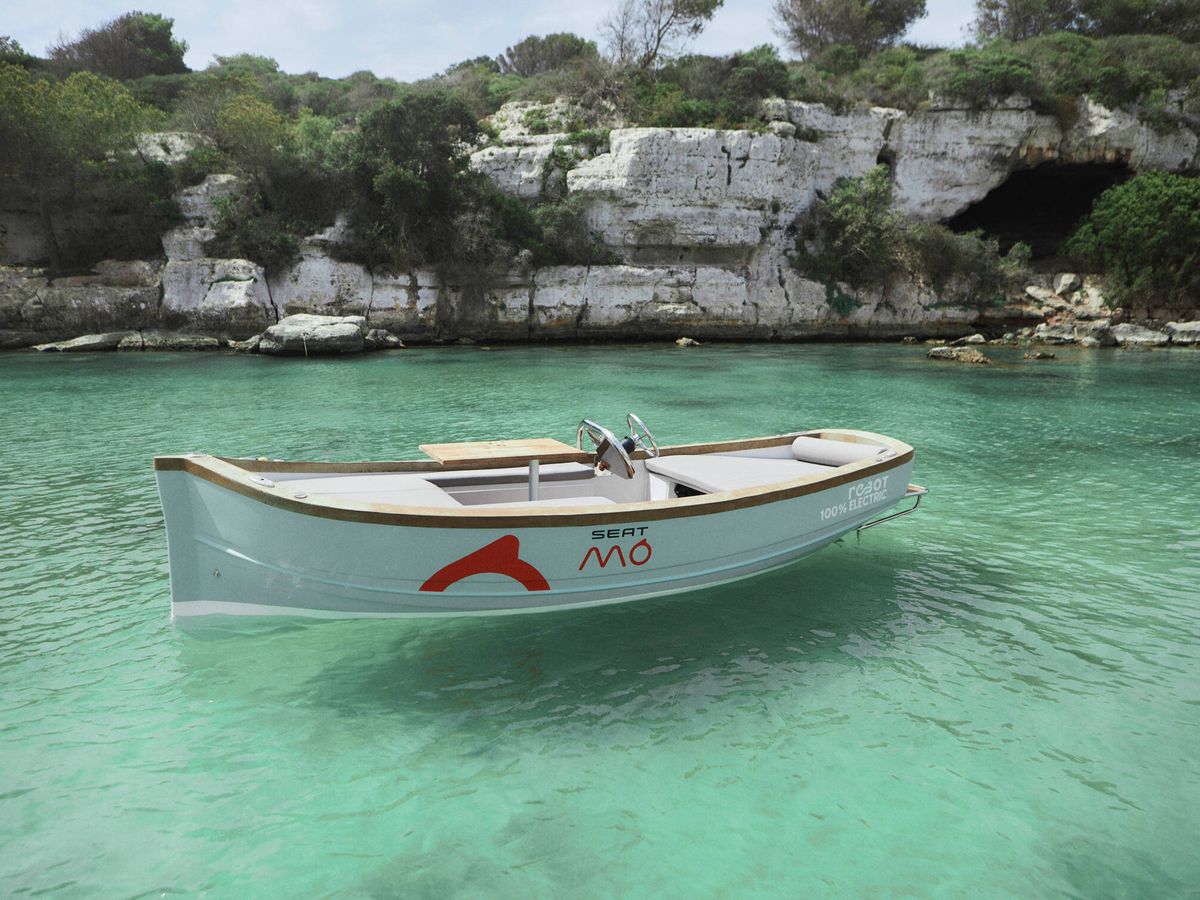 Foto: Los barcos eléctricos de SEAT MÓ solo estarán disponibles en el puerto de Mahón. (SEAT MÓ)