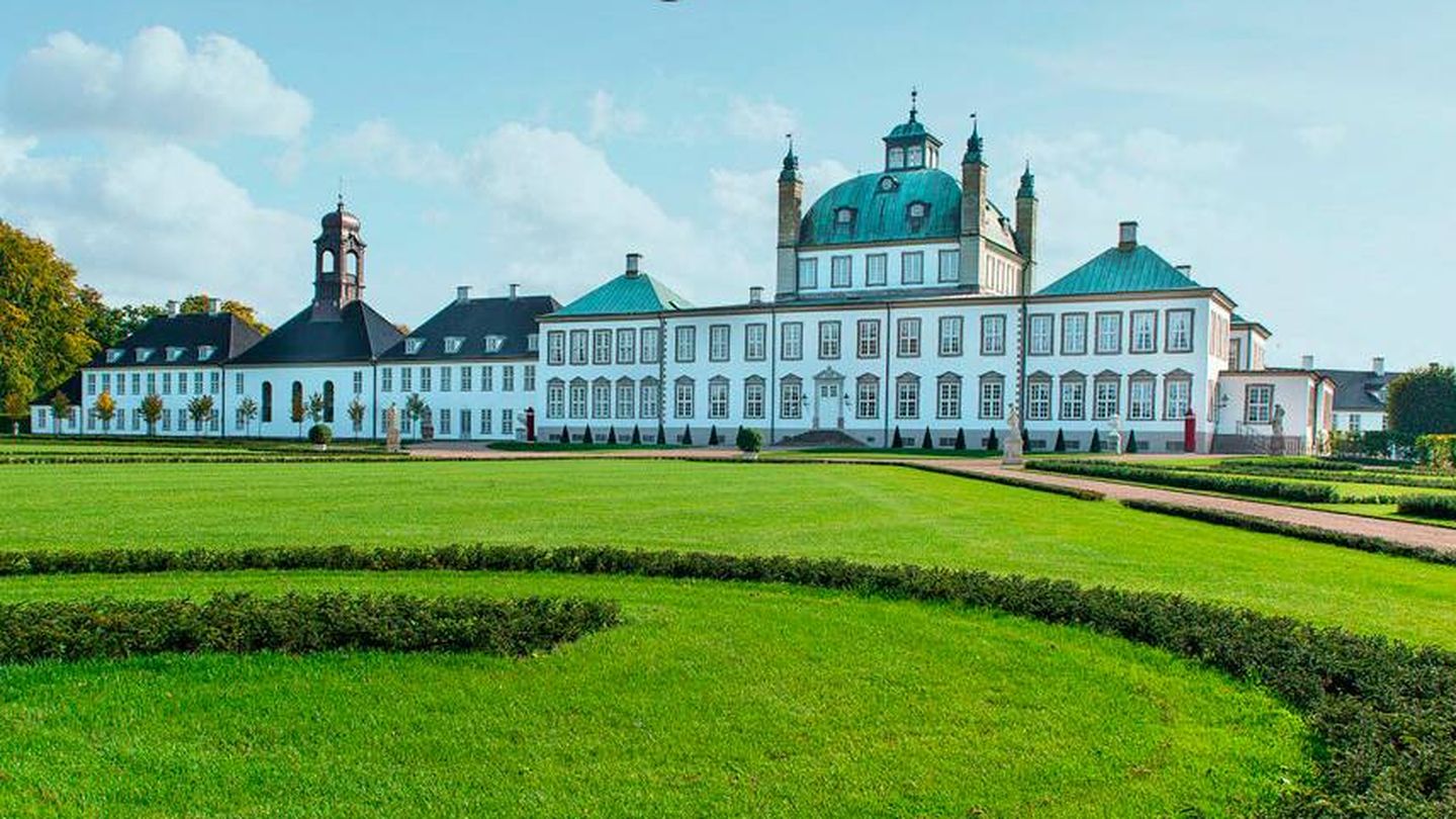Vista general del castillo de Fredensborg. (Casa Real de Dinamarca)