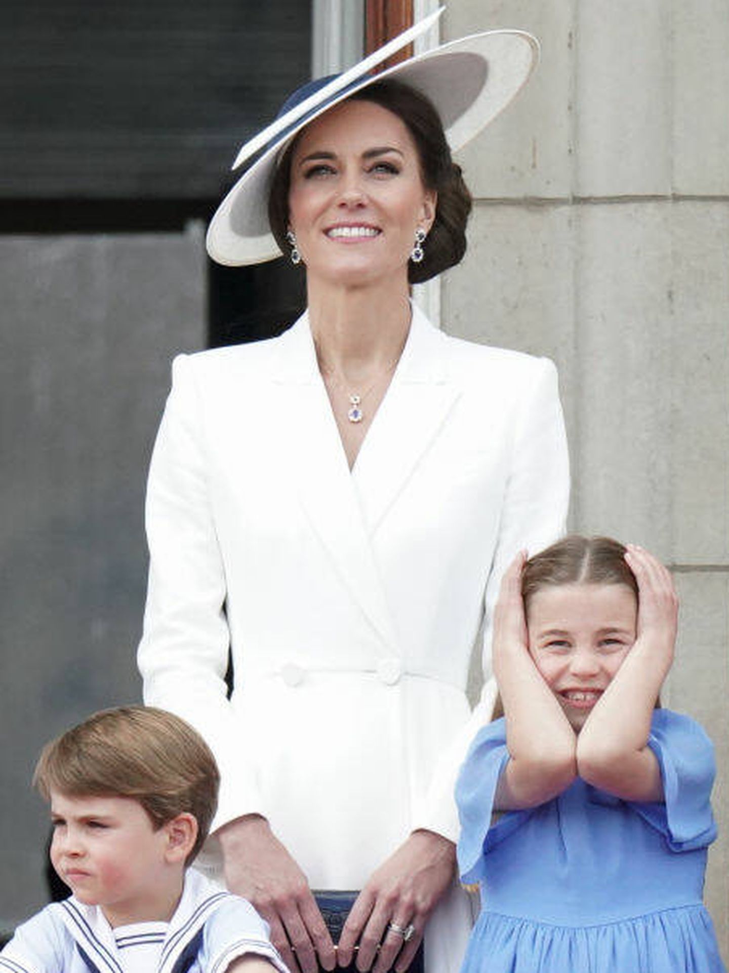 Kate Middleton, el año pasado tras la pandemia. (Getty)