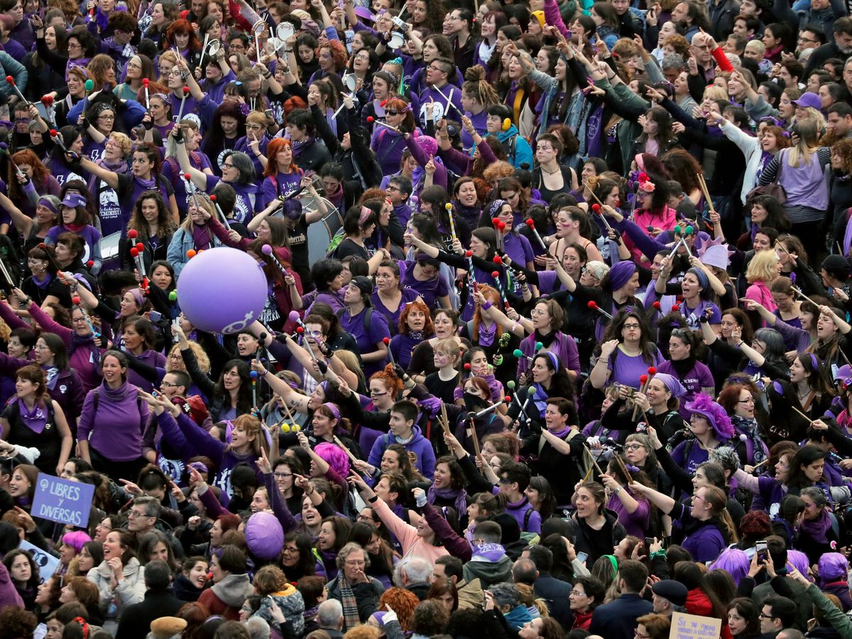 Foto: Manifestación del 8 de marzo del 2020 en Madrid. (Reuters)