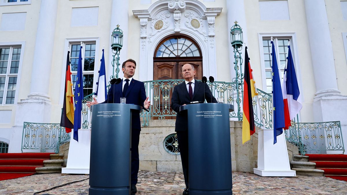 Macron y Scholz intentan reactivar el oxidado motor franco-alemán para impulsar a la UE