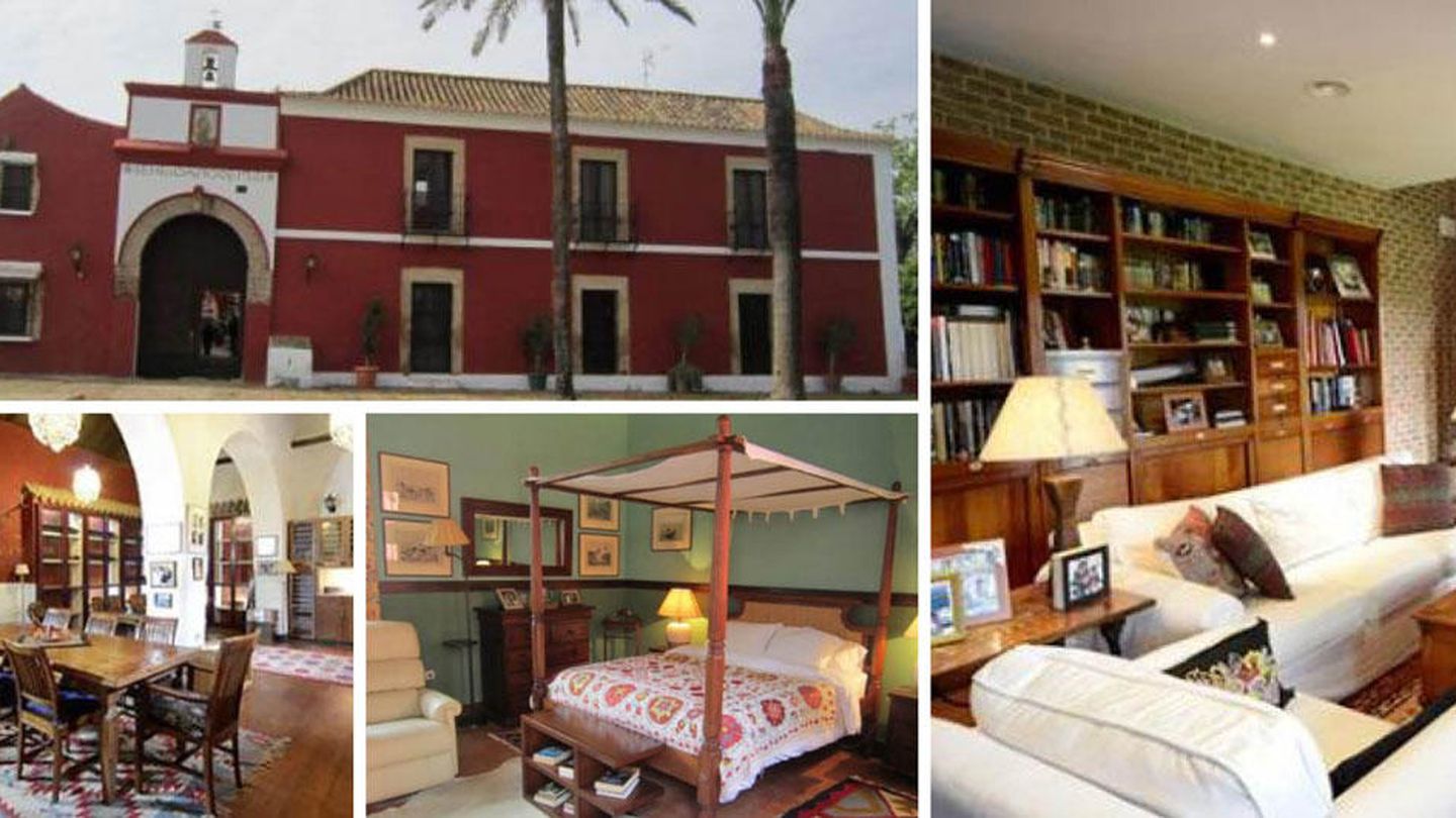Imágenes de la casa de Bertín Osborne en Sevilla.