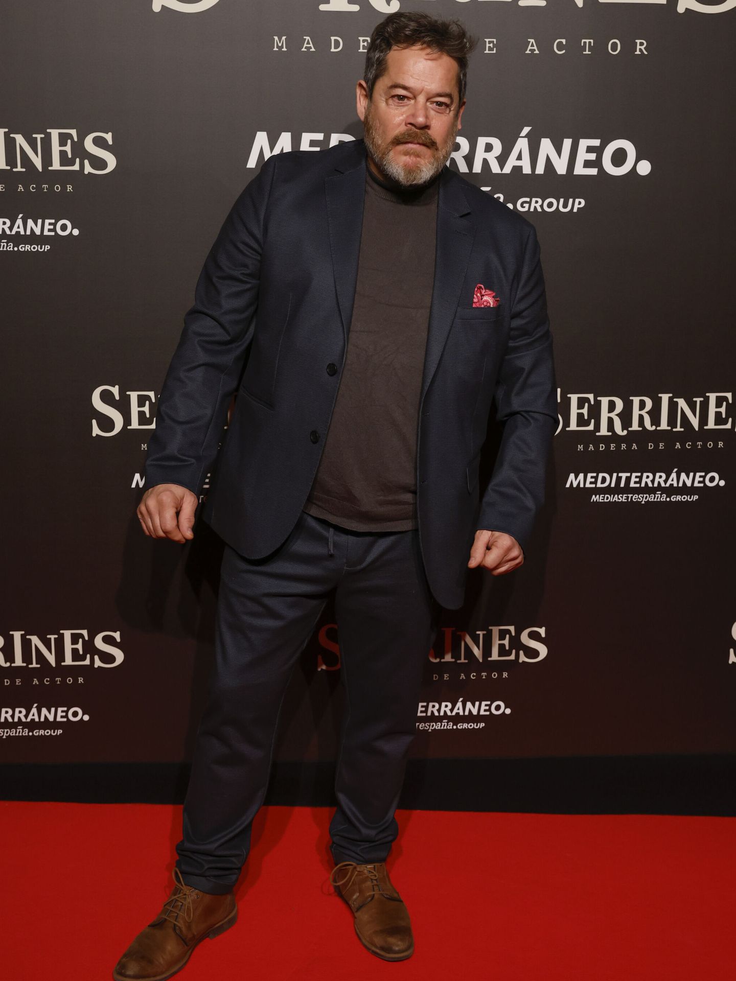 El actor Jorge Sanz, en el estreno de 'Serrines, madera de actor'. (EFE/Juanjo Martín)