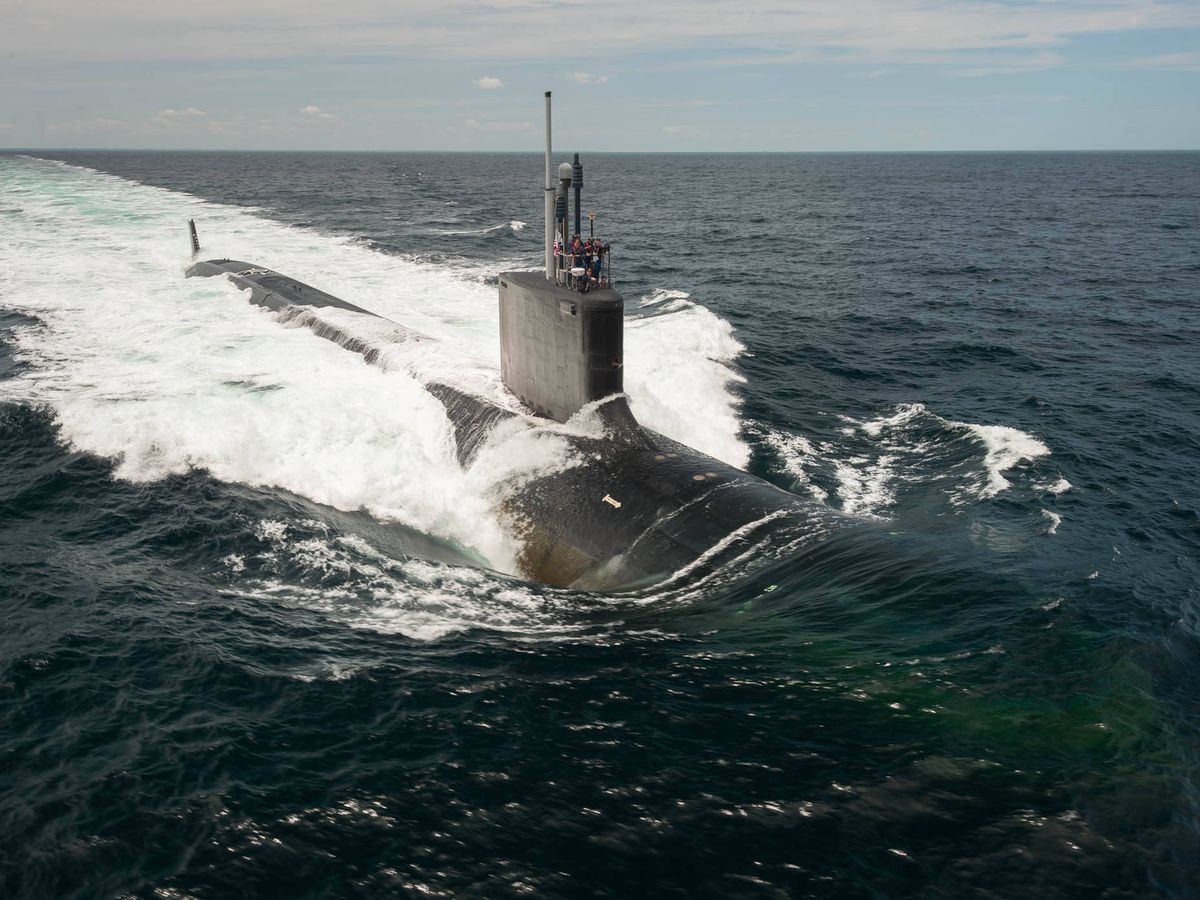 Foto: Los submarinos de la clase Virginia, los más potentes que podemos encontrar en los mares. (CC)