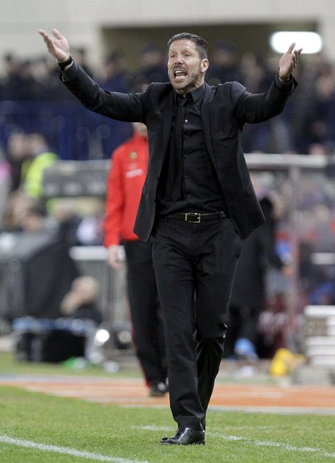 Foto: Simeone hizo un completo repaso de la actualidad futbolística.