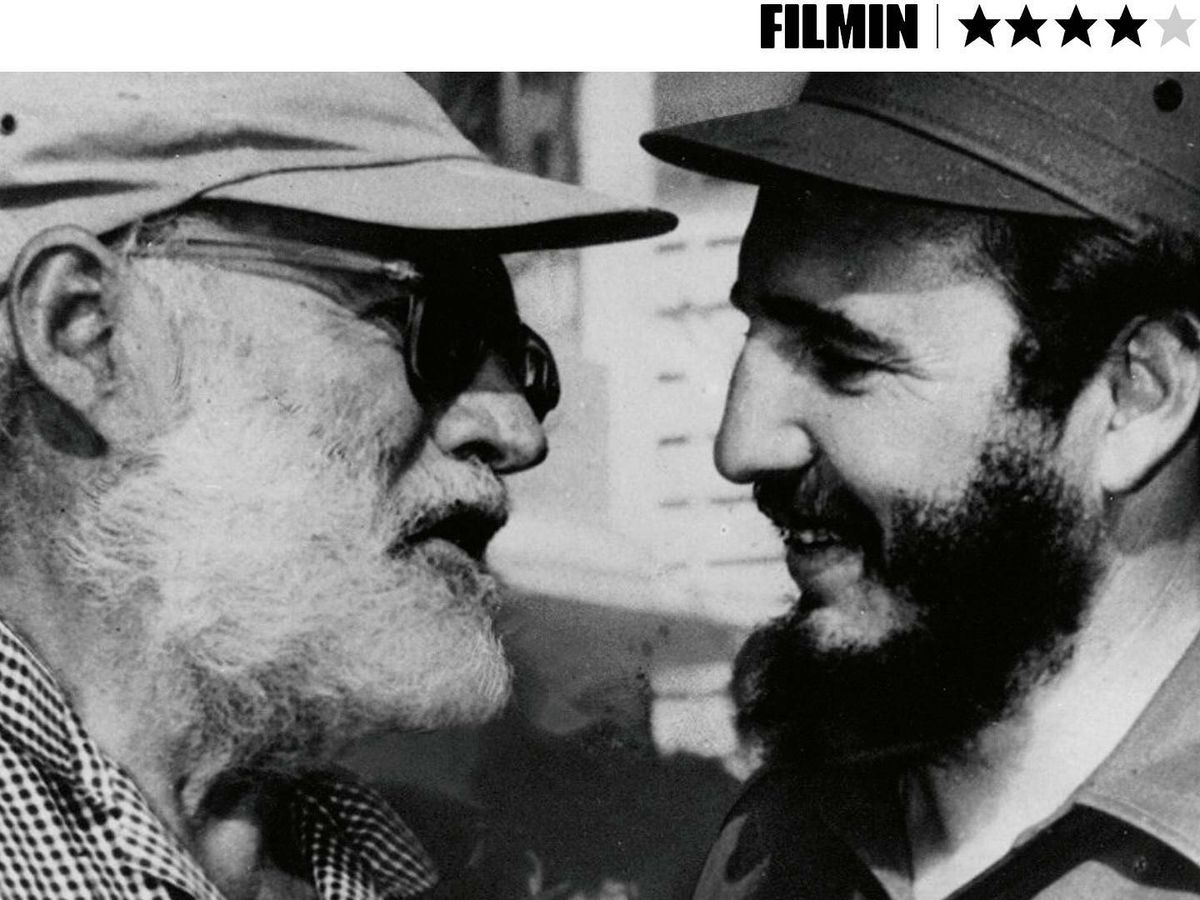 Foto: Hemingway vivió durante años en Cuba, donde conoció a Castro. (Filmin)