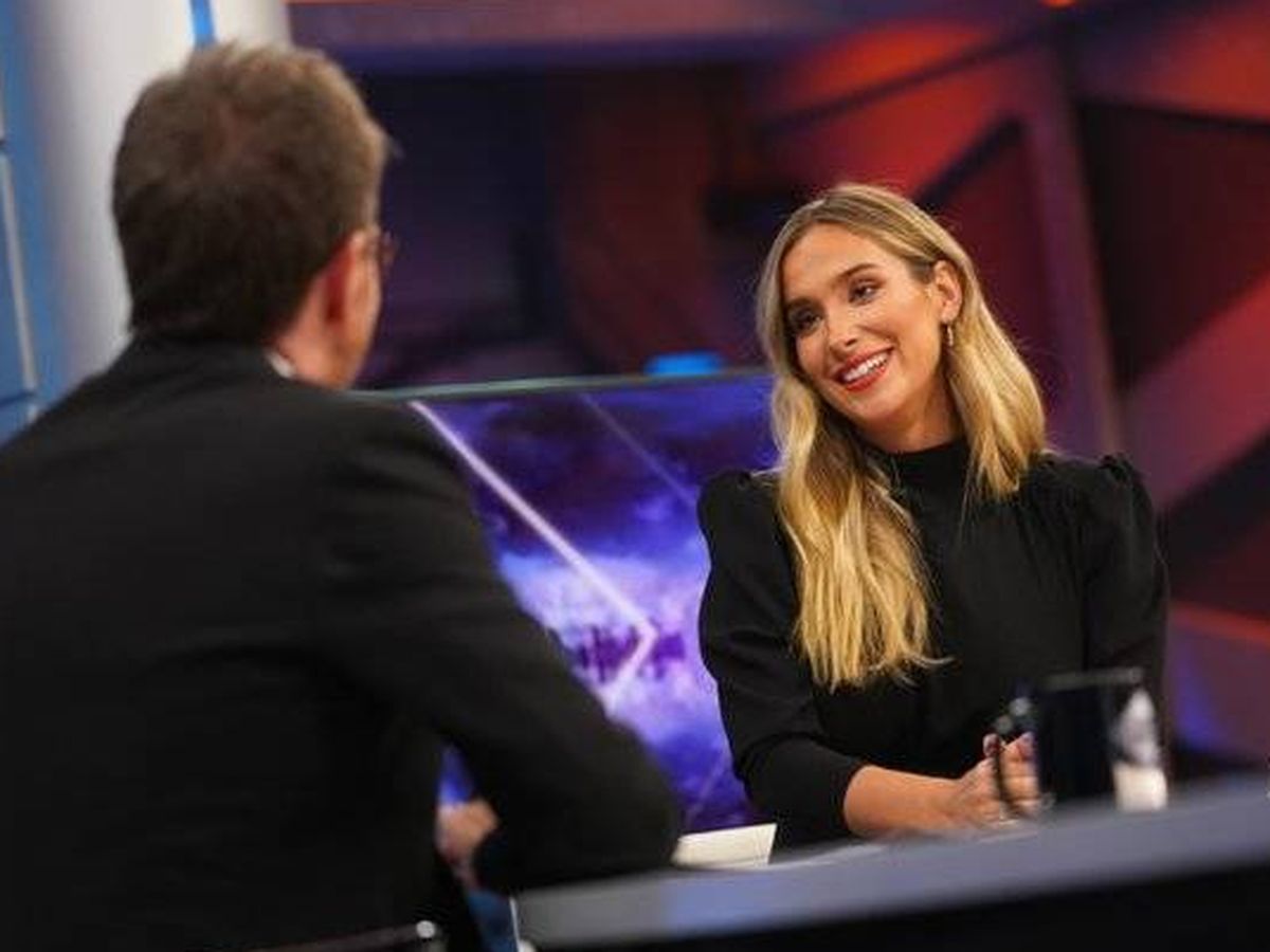 Foto: María Pombo, en 'El hormiguero'. (Antena 3)