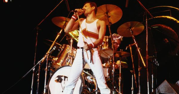 Foto: Queen en un concierto en 1982 (Getty)