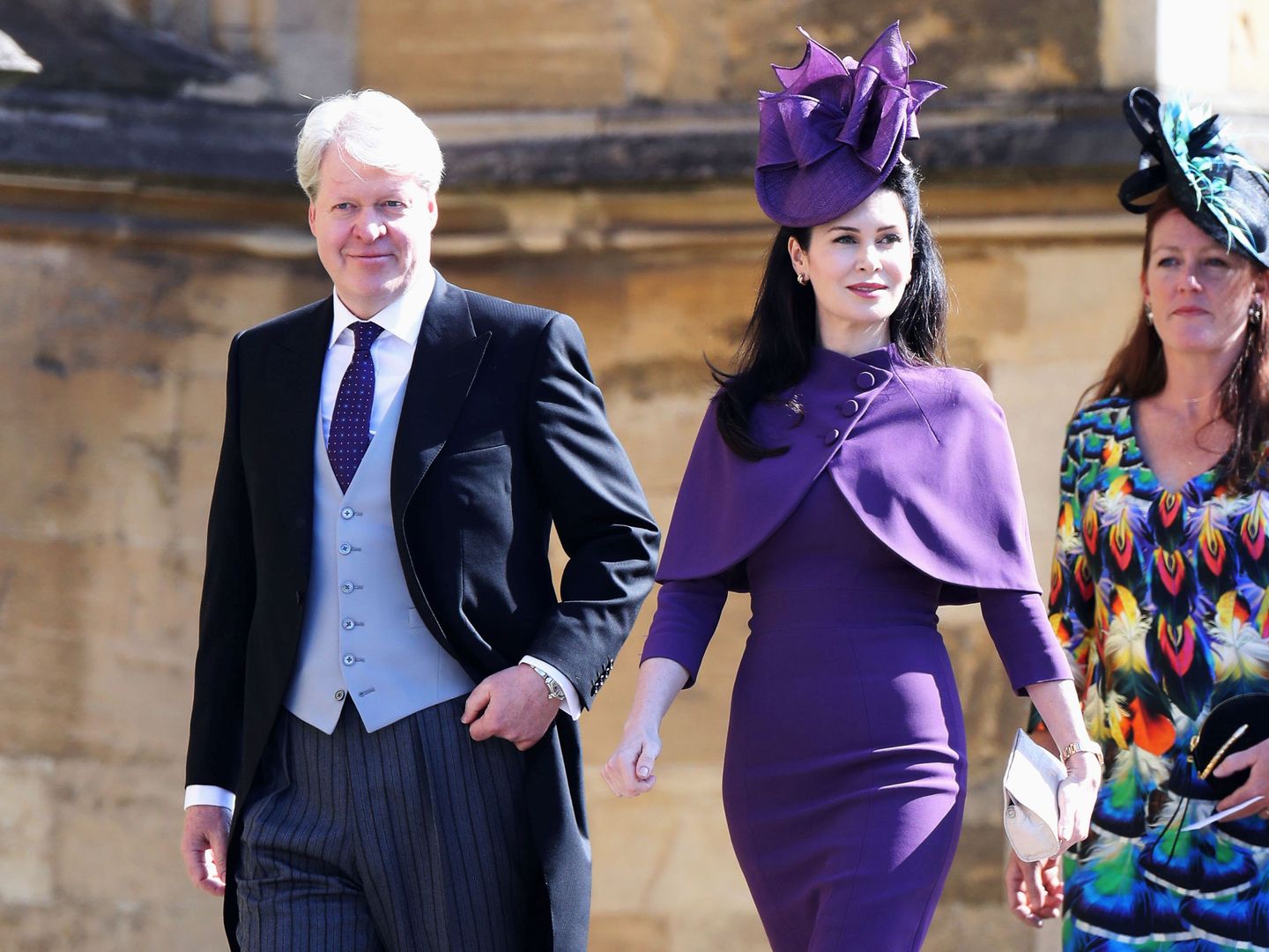 El conde Spencer en la boda del príncipe Harry y Meghan Markle. (Reuters)