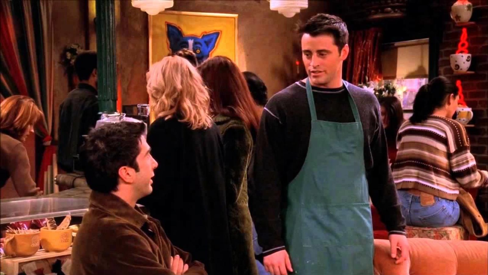 Foto: Una escena de la serie 'Friends', en la que matt Leblanc interpreta a Joey Triviani, un actor sin trabajo.