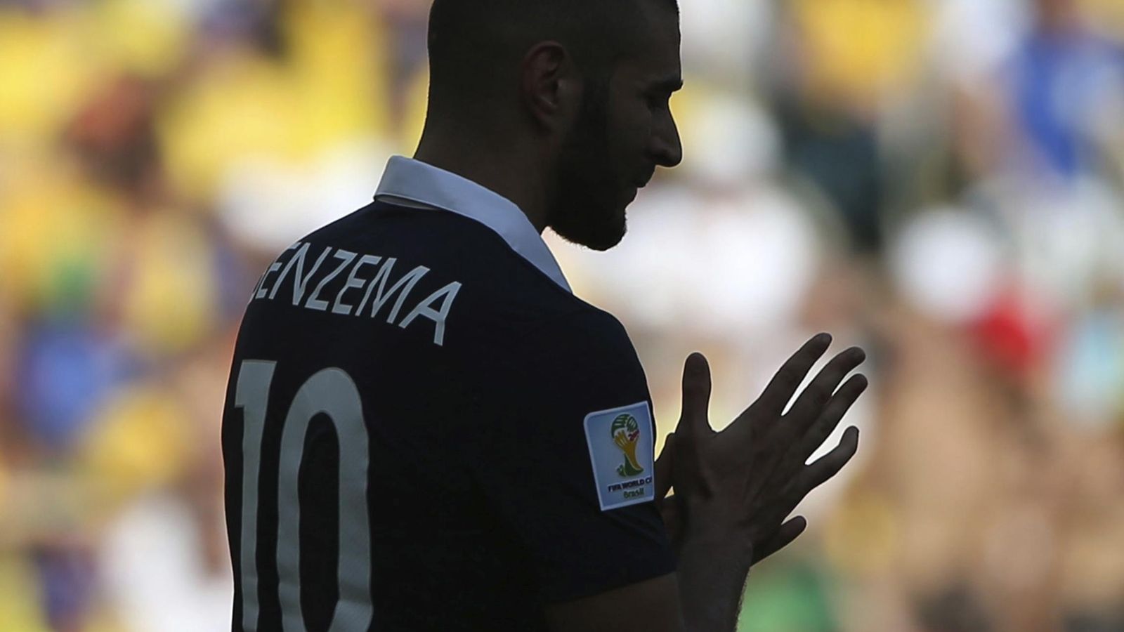 Foto: Benzema está apartado de la selección por el caso Valbuena (Efe)