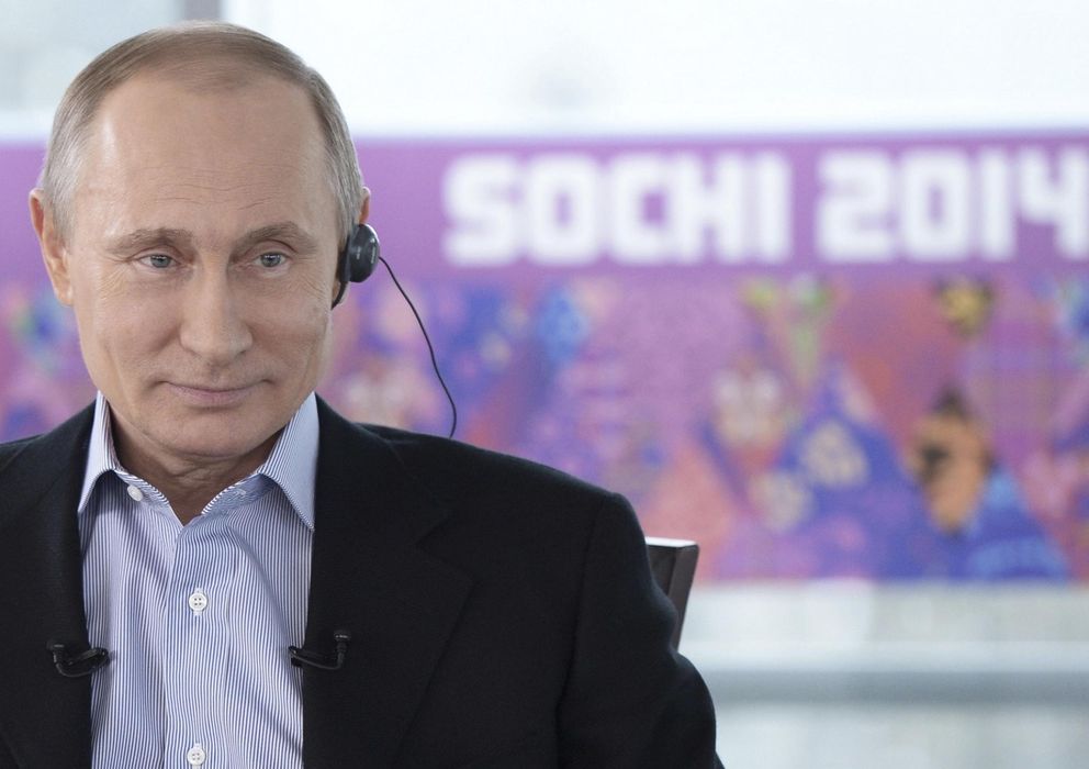 Foto: Putin atendiendo a los medios de comunicación (Reuters).