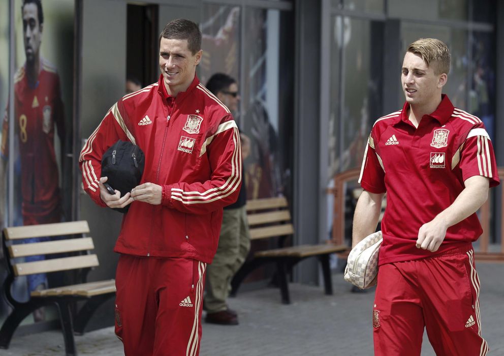 Foto: El delantero de la selección española Fernando Torres espera que Diego Costa llegue a tiempo de cara al Mundial.