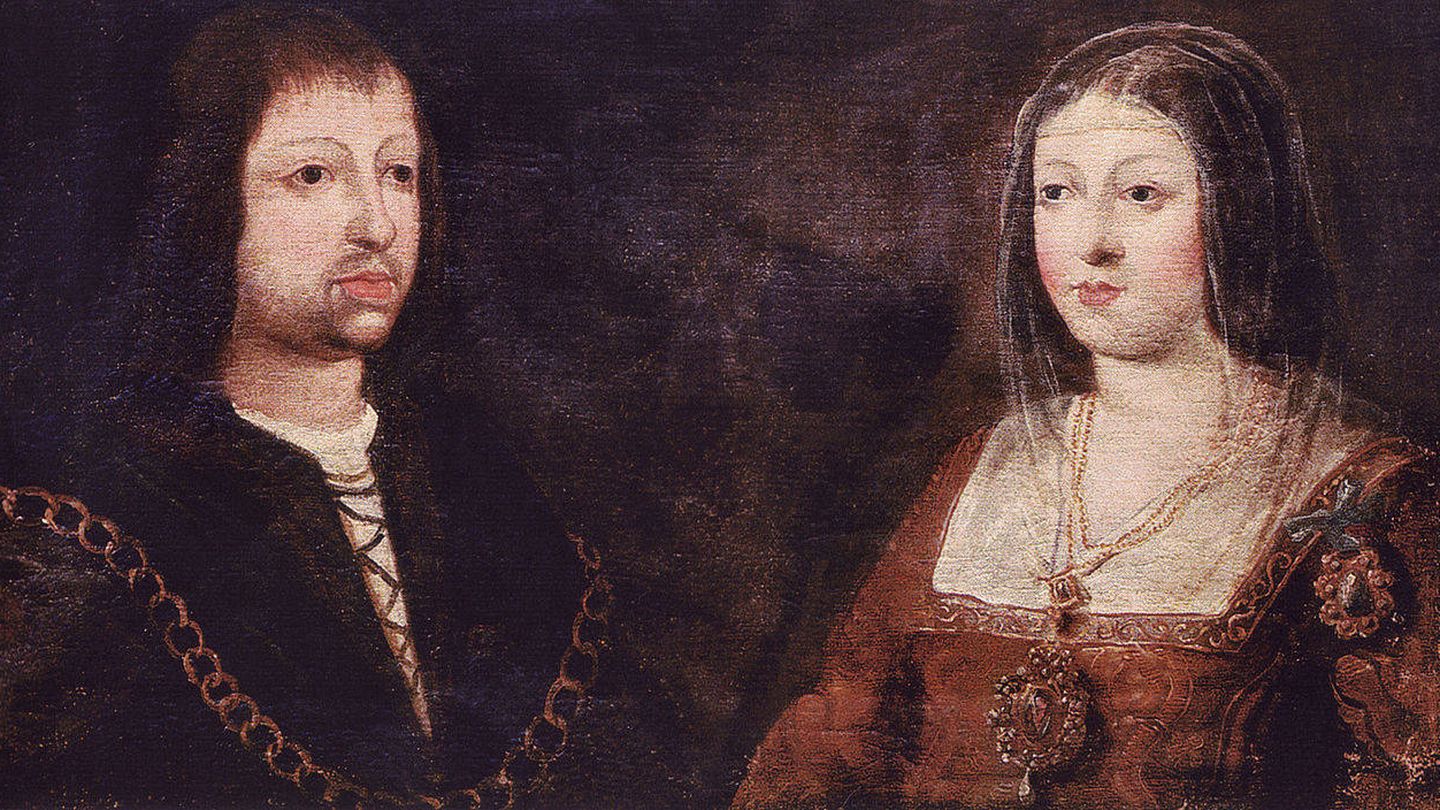 Los Reyes Católicos, Isabel y Fernando.
