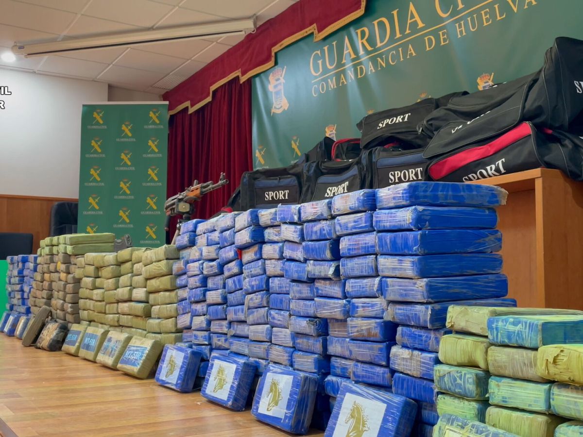 Foto: Intervenidos 374 kilos de cocaína en Punta Umbría (Huelva)