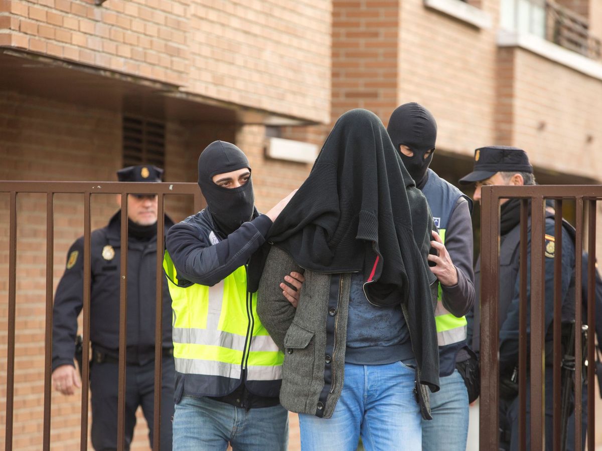Foto: Foto de archivo de la deteción de un presunto yihadista en España. (EFE)