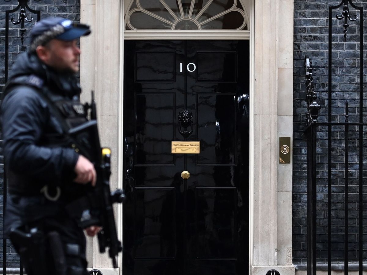 Foto: Fachada del Número 10 de Downing Street. (EFE/Andy Rain)