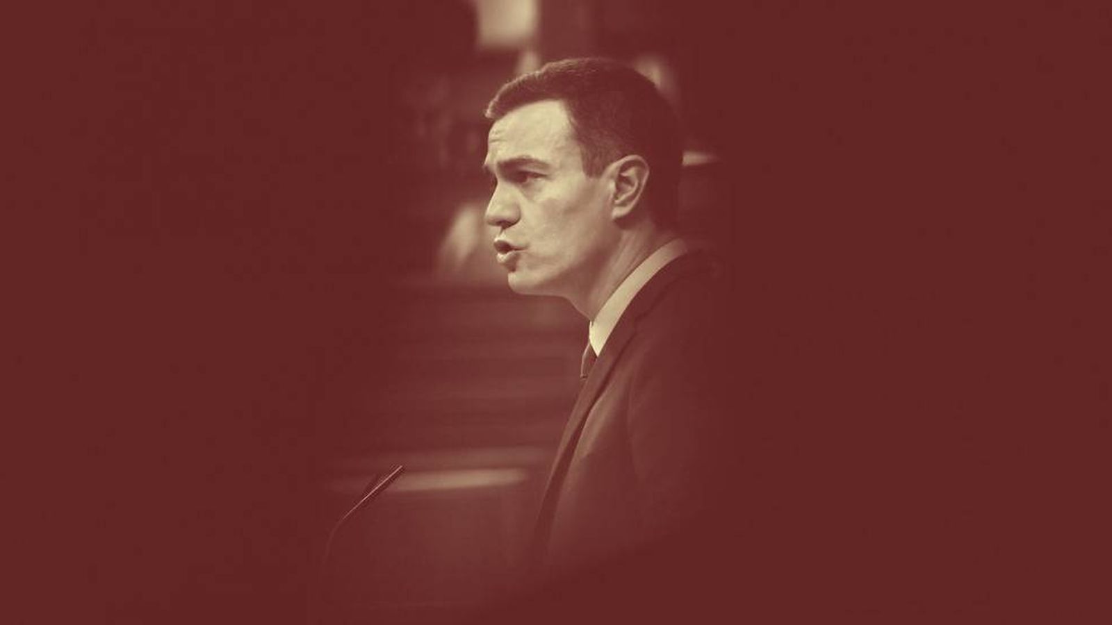 Foto: El presidente del Gobierno, Pedro Sánchez, en la tribuna del Congreso. (Reuters)
