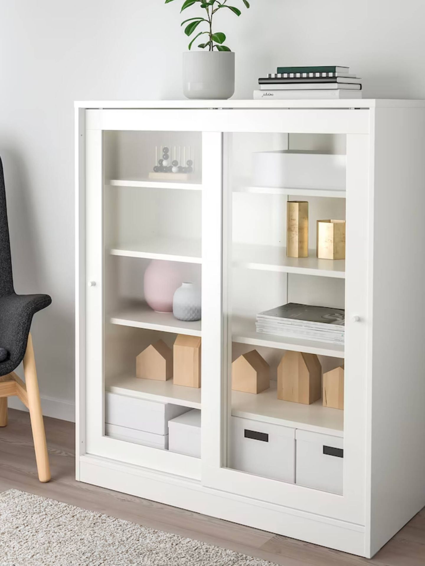 Este mueble de Ikea es ideal para todas las habitaciones de la casa. (Cortesía/Ikea)