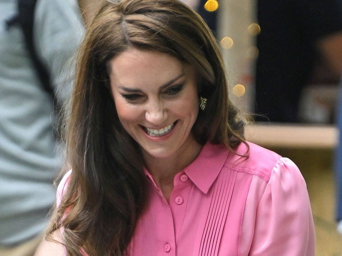 Foto: Kate Middleton, en el Chelsea Floral Show. (Reuters)