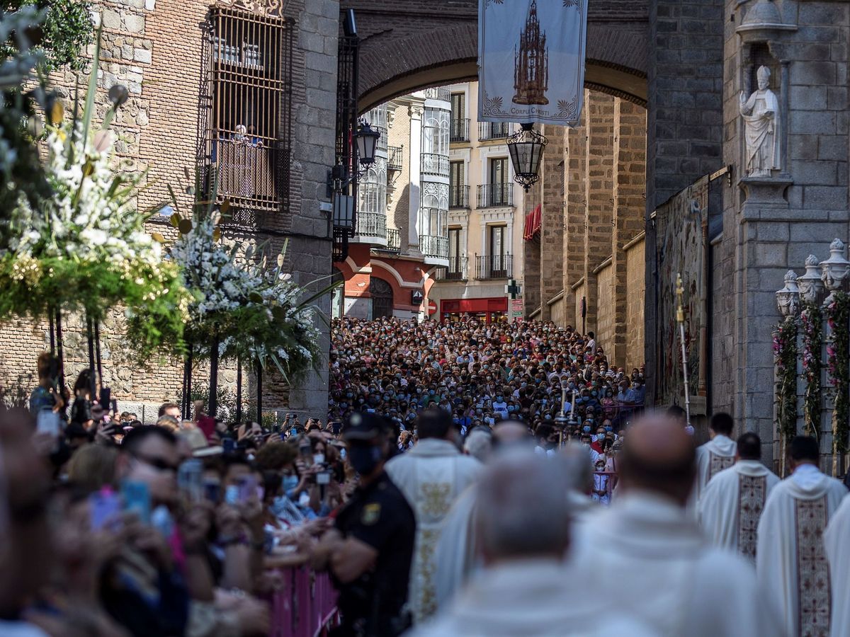 Foto: Día del Corpus Christi en Toledo el pasado 3 de junio. (EFE)