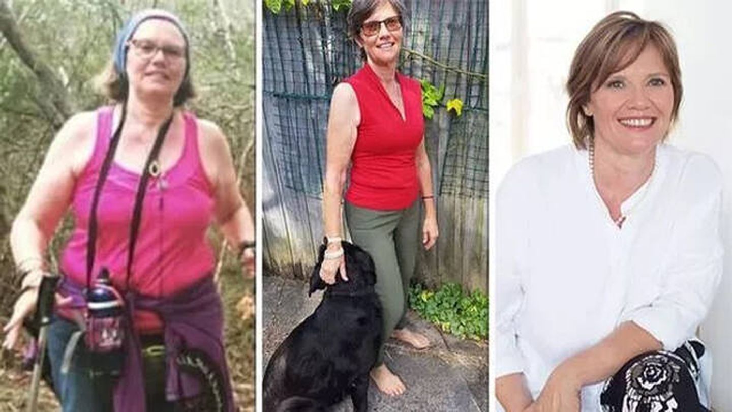 Angela Counsel adelgazó 24 kilos cambiando su estilo de vida durante la menopausia (Angela Cousel)