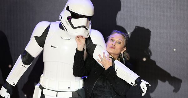 Foto: La actriz, en la 'premiere' europea de 'Star Wars'. (Reuters)