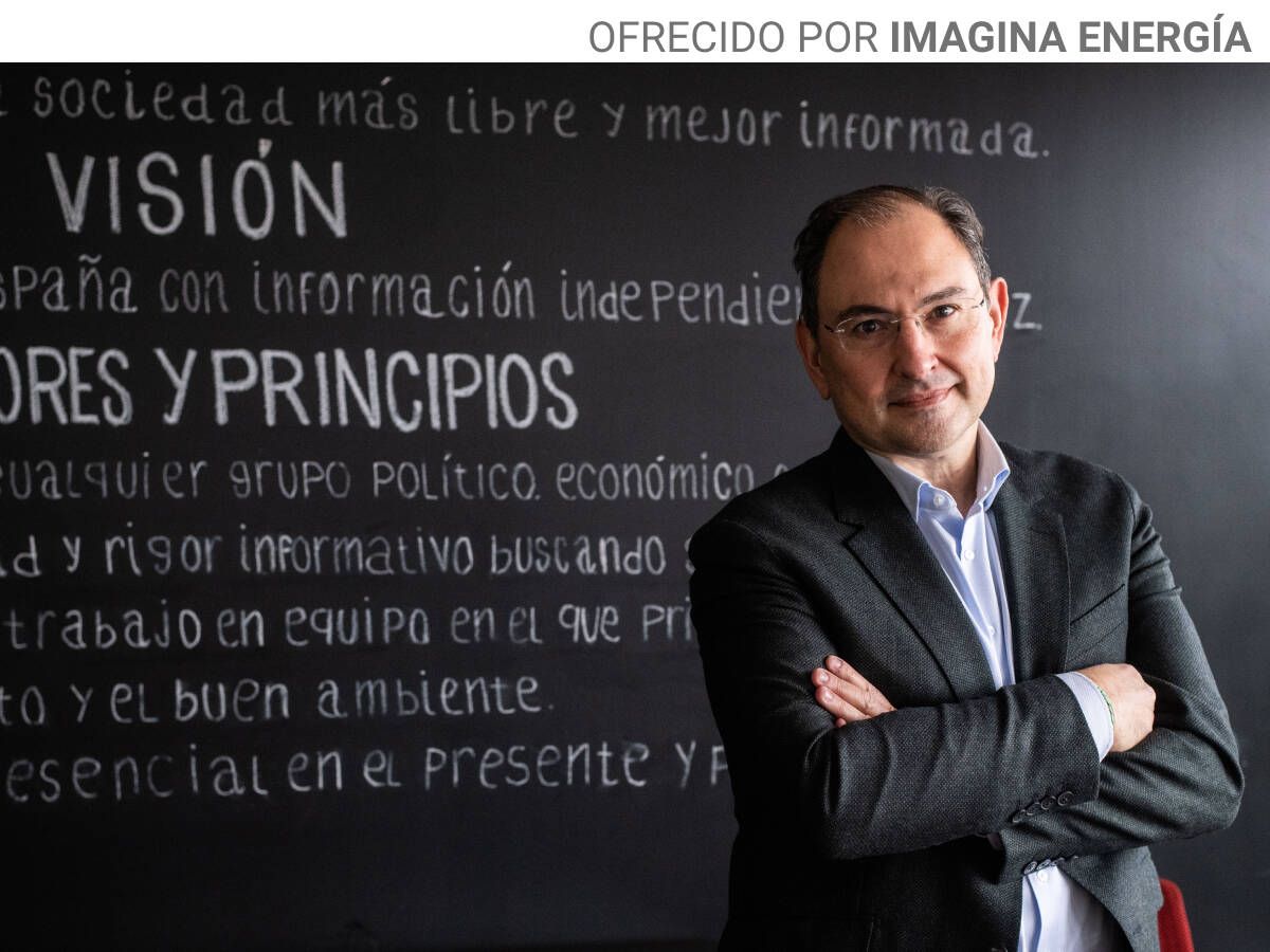 Foto: Santiago Chivite, director general de Imagina Energía. Fotos: Carmen Castellón.