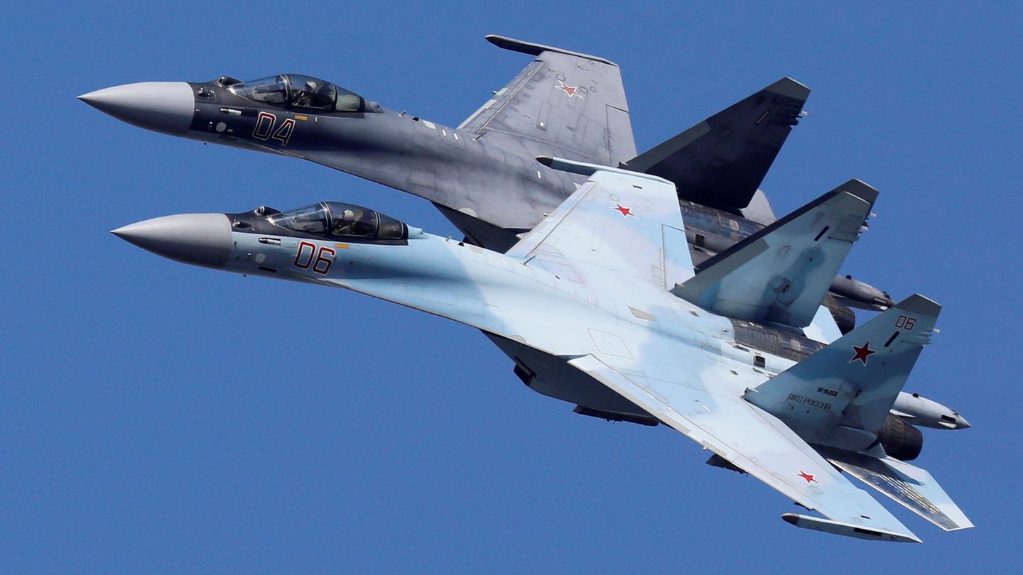 Sukhoi Su-35. (Reuters)